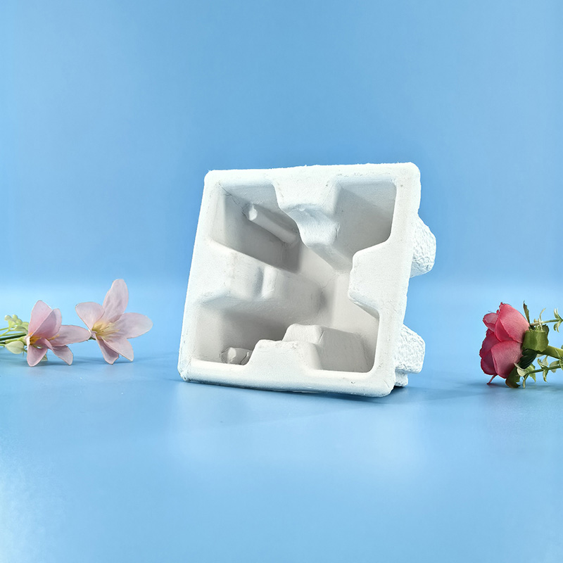 Boutique dry-pressed paper tray
